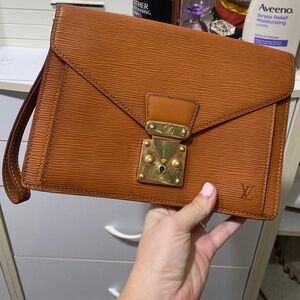 Louis Vuitton Epi Dragonne wristlet